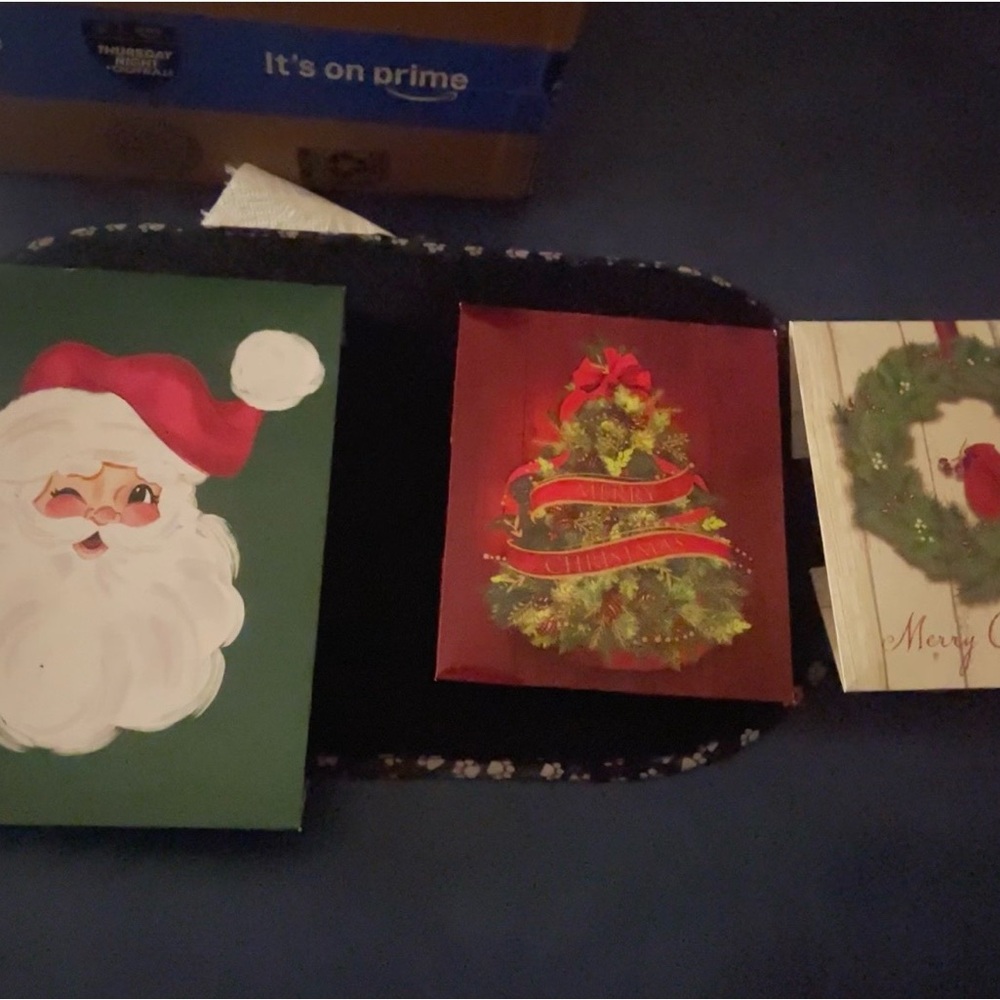 2 Christmas small boxes